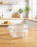 Pote PP 330ML Com Lacre e Tampa Transparente