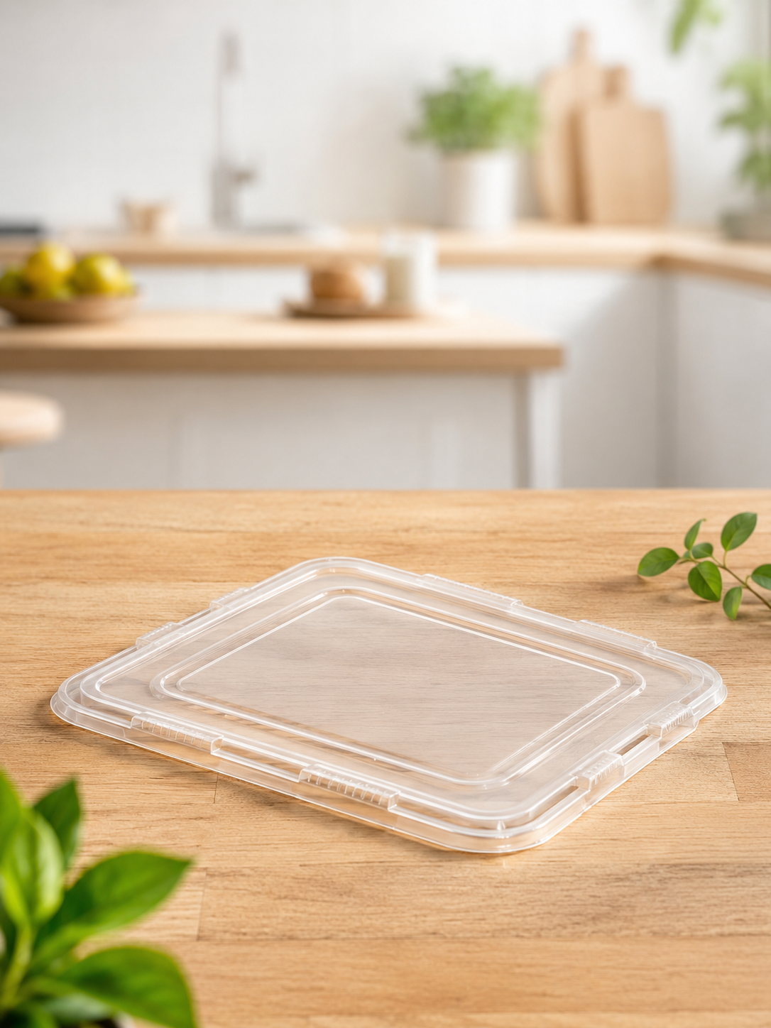 Tampa Embalagem Delivery Transparente (Universal)